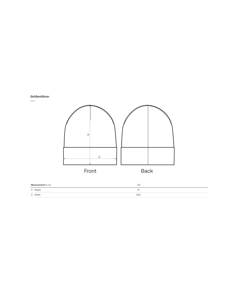 Fokus Football Fisherman Beanie