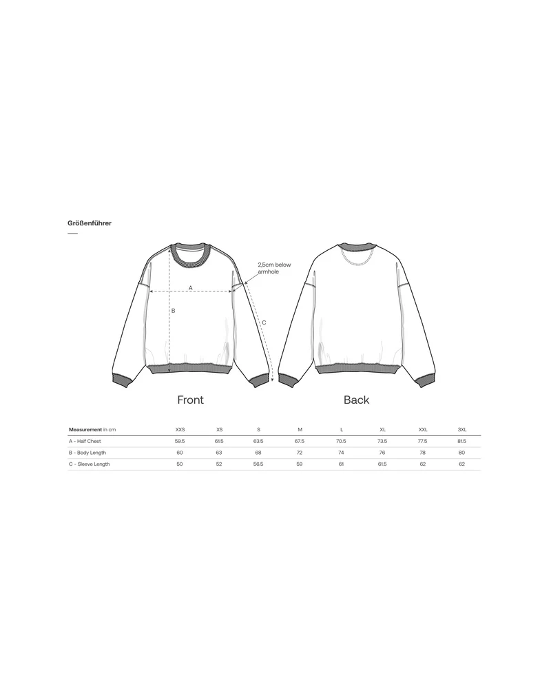 Fokus Football Relaxed Sweatshirt (Stick)