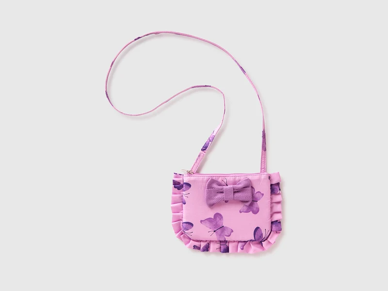 Tasche mit Rüschen und Schleife