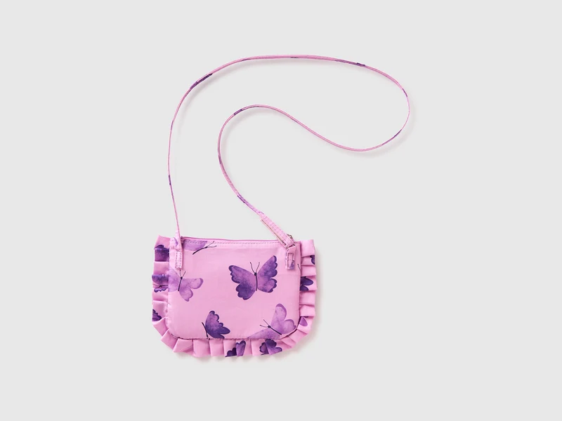 Tasche mit Rüschen und Schleife