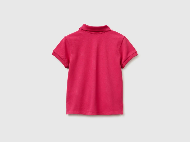 Kurzärmeliges Poloshirt aus Baumwolle