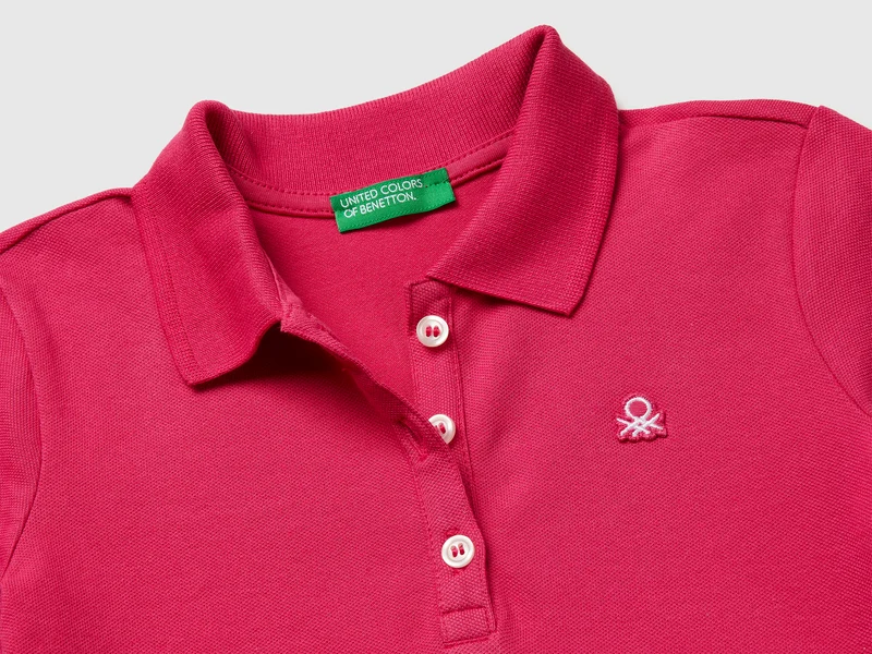 Kurzärmeliges Poloshirt aus Baumwolle