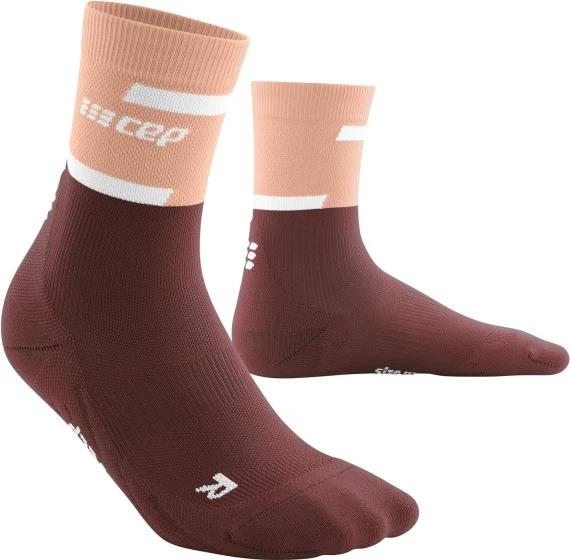 CEP Run Socks Mid Cut Damen Kompressionssocken