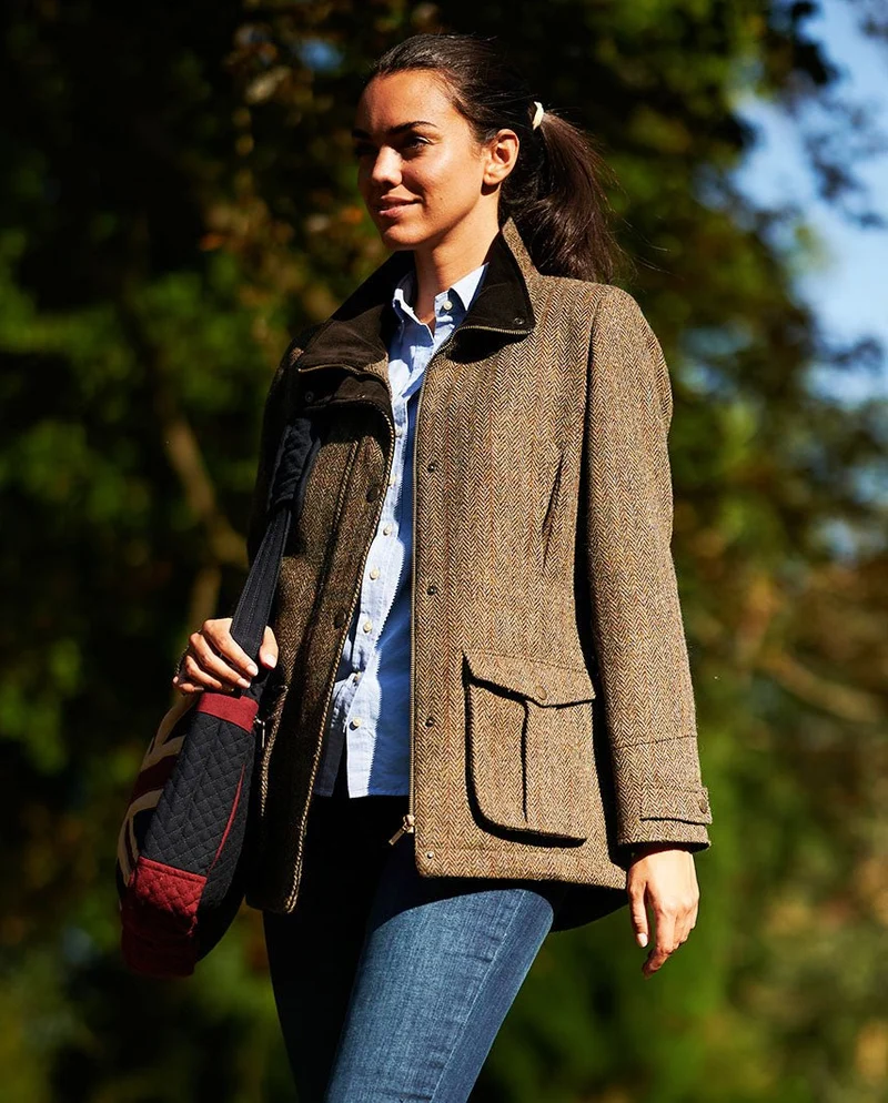 Damenjacke "Bailey" aus Harris Tweed