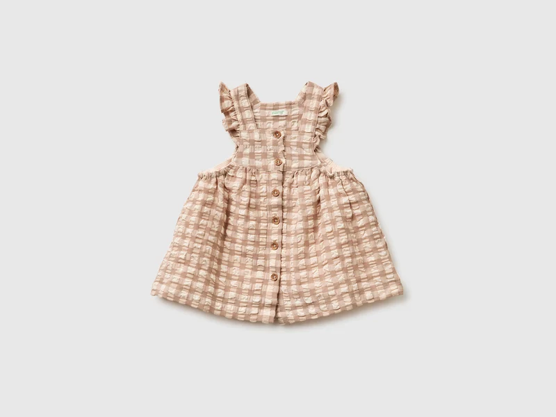 Gingham-Kleid