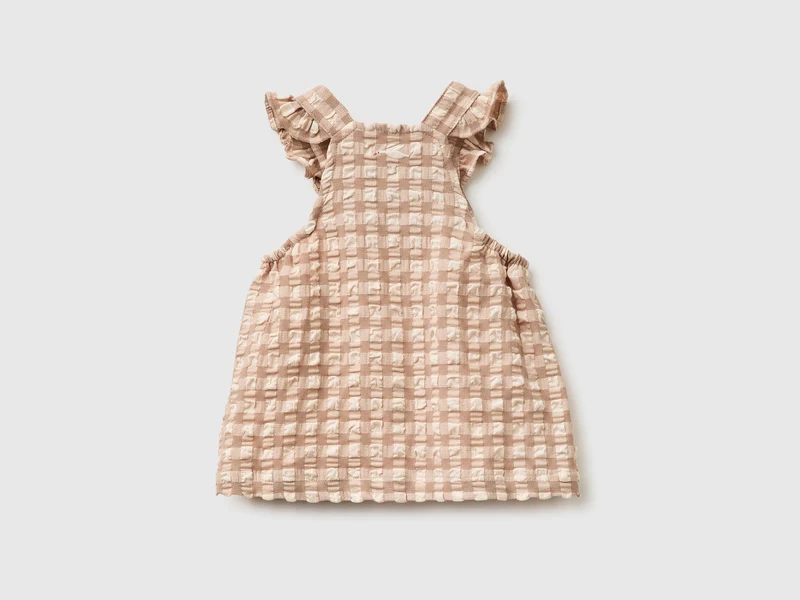 Gingham-Kleid