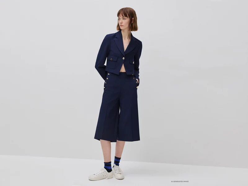 Kurz geschnittener Blazer