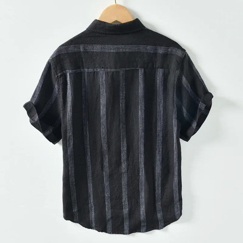 Elegant Japenese Linen Shirt