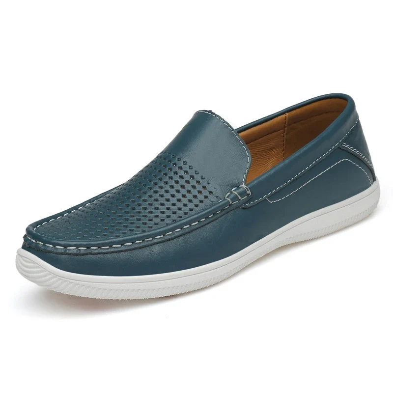Elegant Leather Driving Loafers