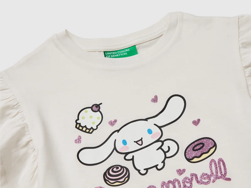 Hello Kitty T-Shirt mit Glitzer