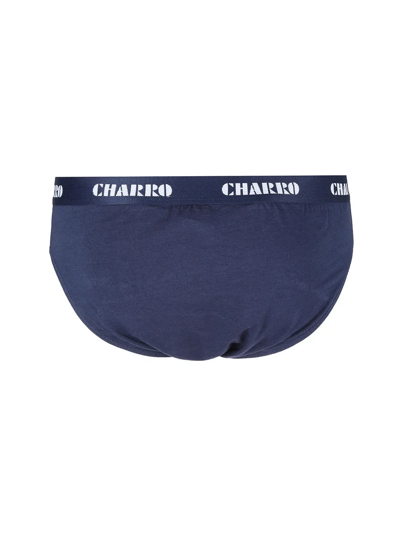 Slip da uomo tinta unita - blu scuro