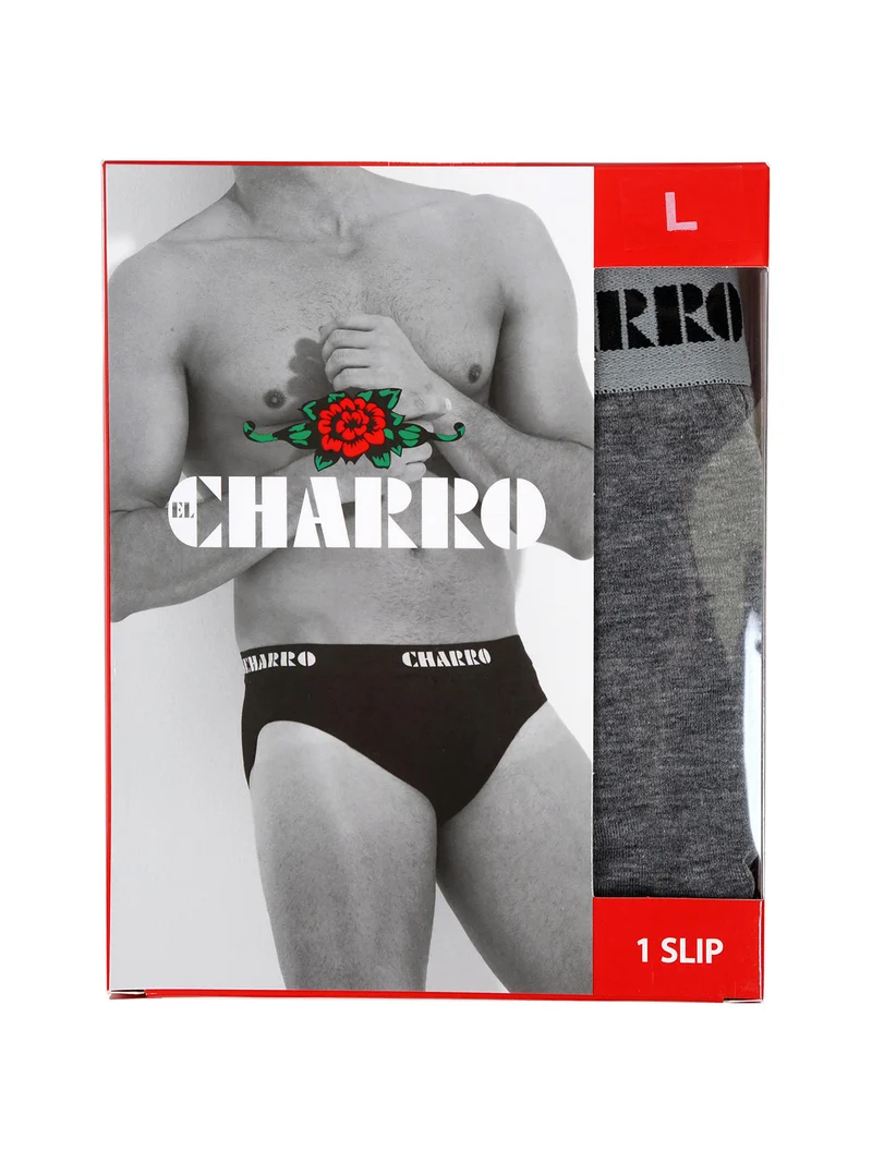 Slip da uomo tinta unita - blu scuro