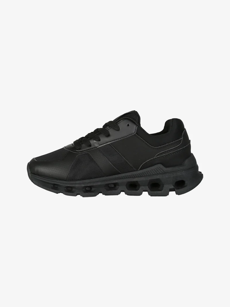 Sneakers da donna stringate - nero