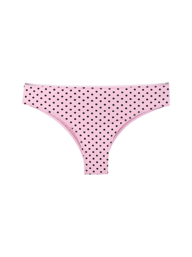 92076 Slip donna in cotone - rosa