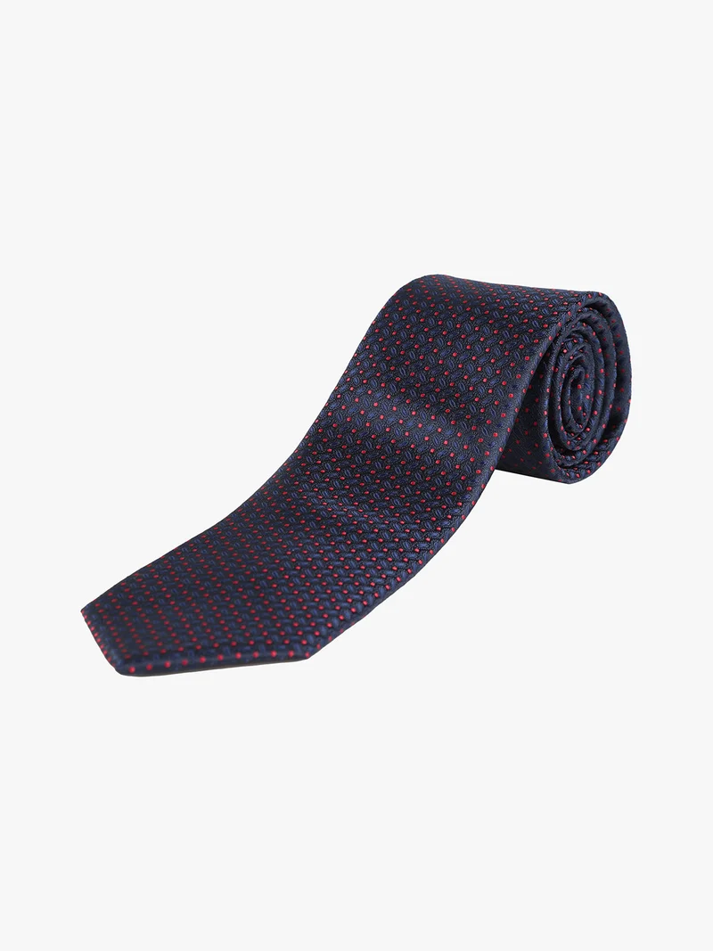 Cravatta classica da uomo - blu scuro