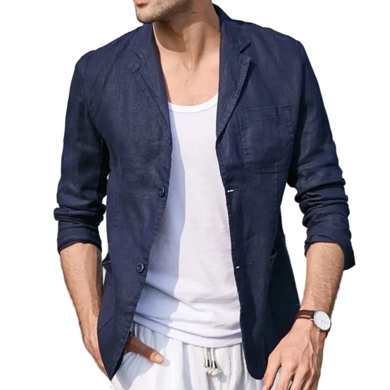 Elegant Linen Blazer