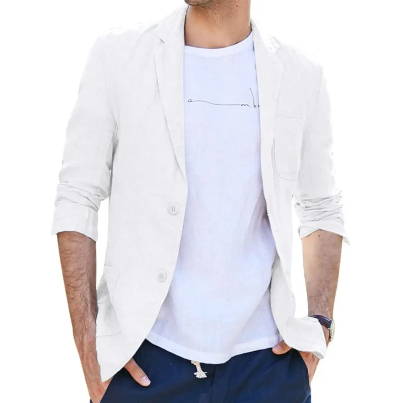 Elegant Linen Blazer