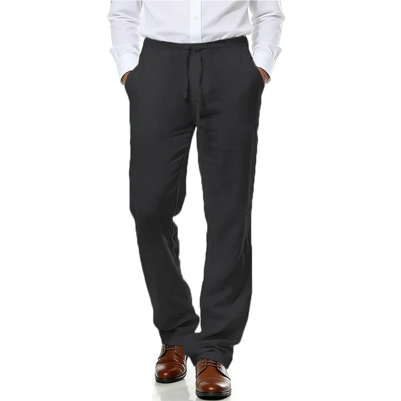Elegant Cotton Linen Pants