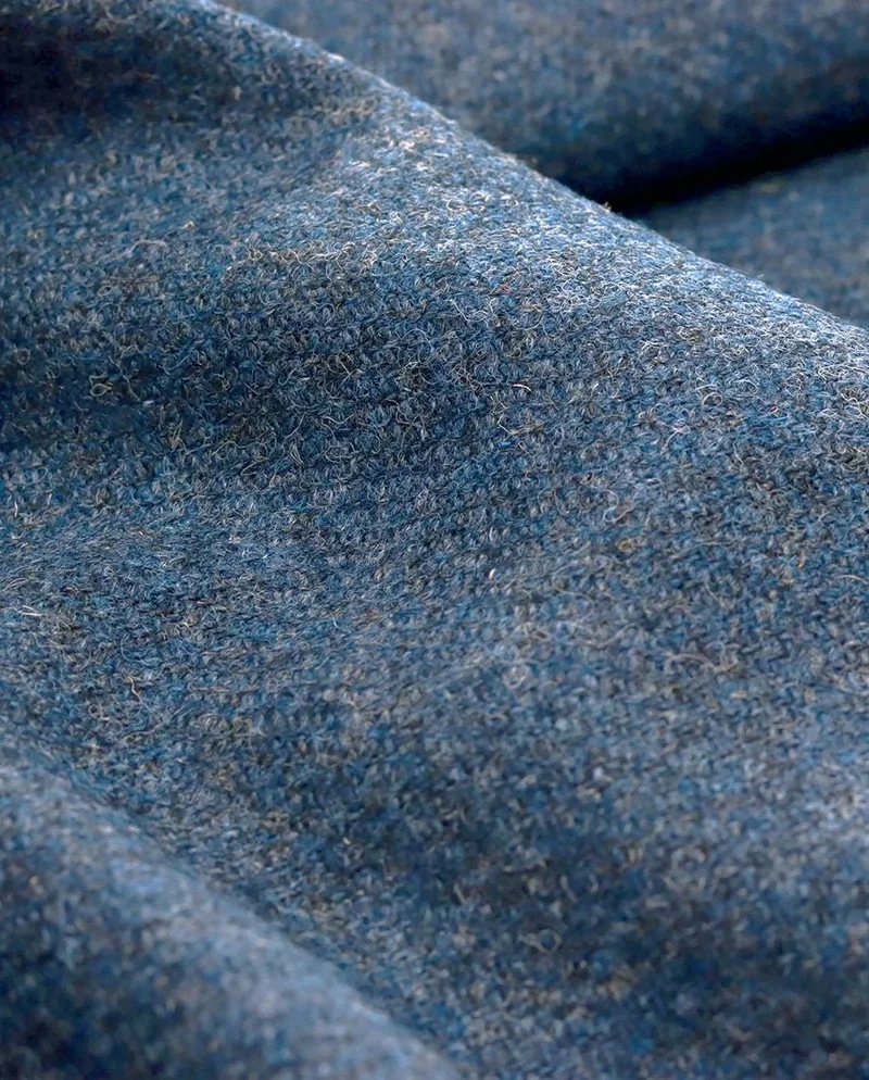 Harris Tweed Hose "Mr. Miller" in blue shadow