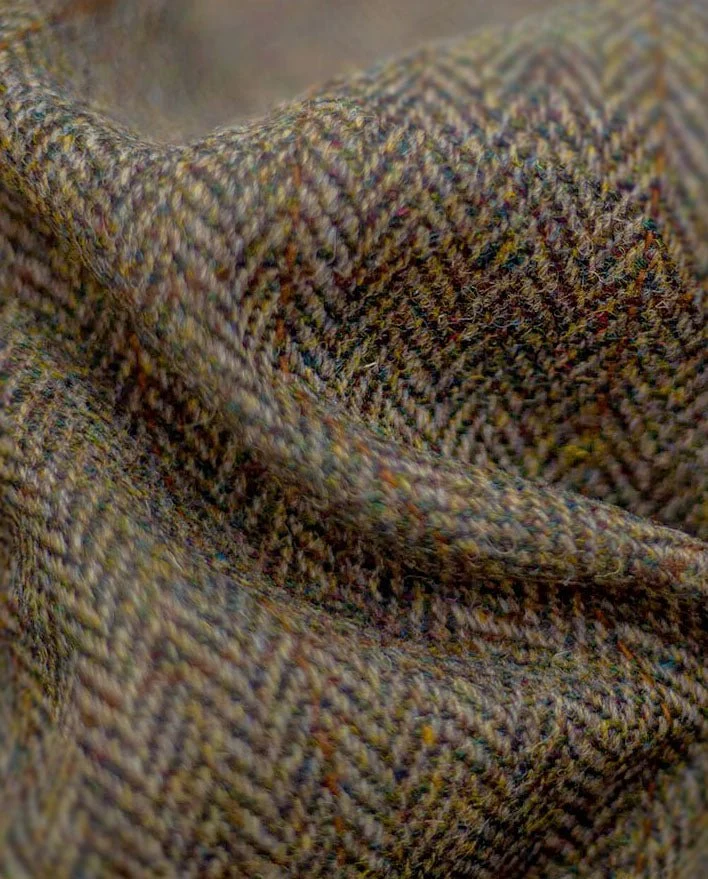 Harris Tweed Hose "Mr. Miller" in evergreen
