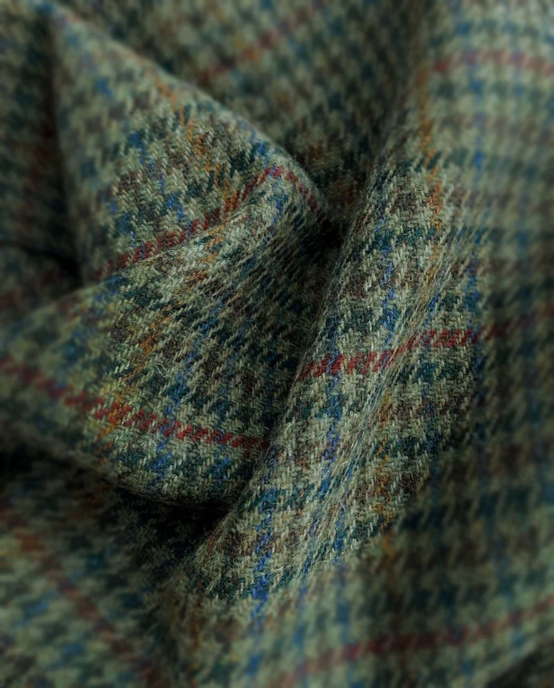 Harris Tweed Blazer "Carola" in Green Castle