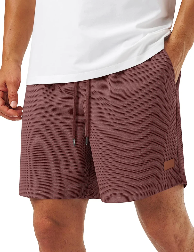Elegant Waffle Shorts