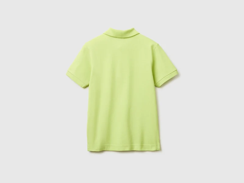 Schmal geschnittenes Poloshirt aus reiner Baumwolle