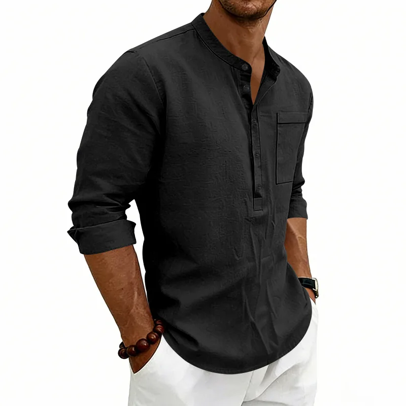 Casual Linen Men's Shirt