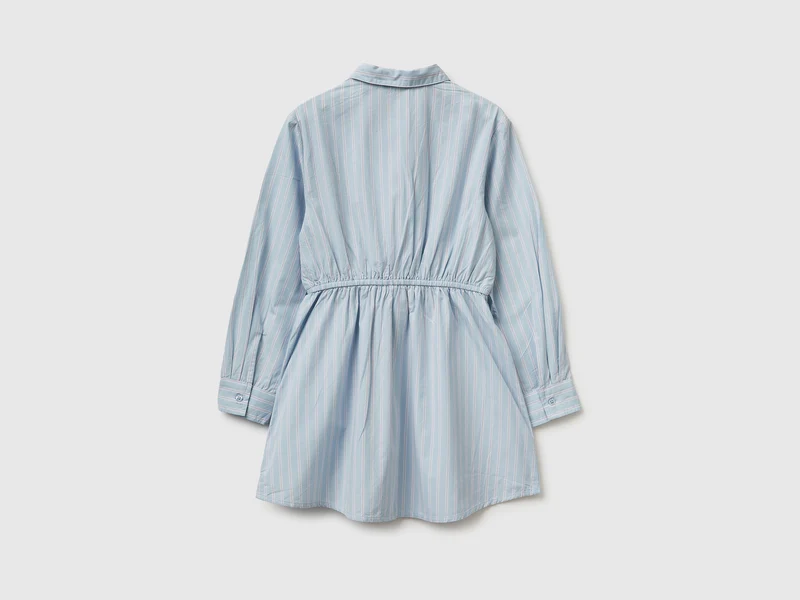 Gestreiftes Hemdkleid