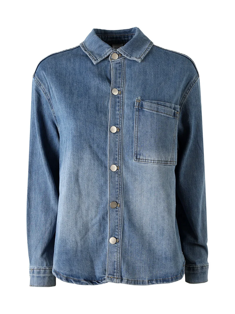 Giacca donna in jeans oversize - jeans