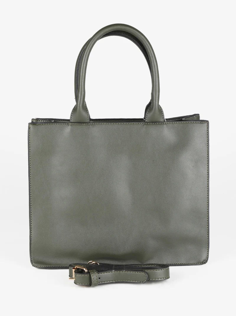 Borsa donna frame rigida - verde