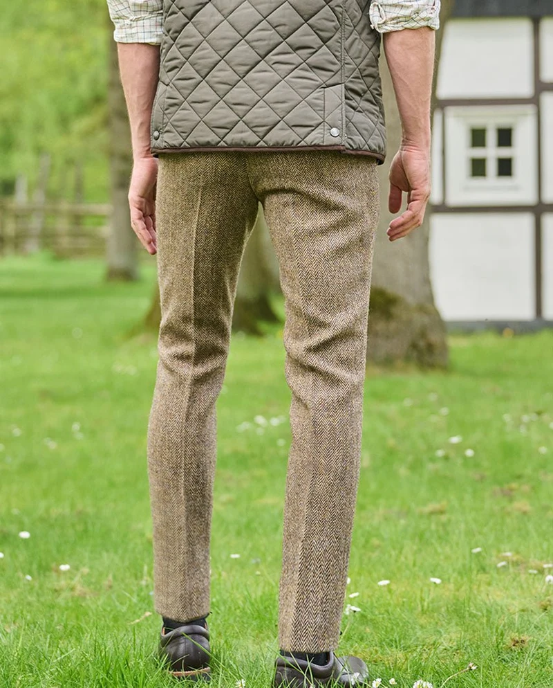 Harris Tweed Hose "Mr. Miller" in country herringbone