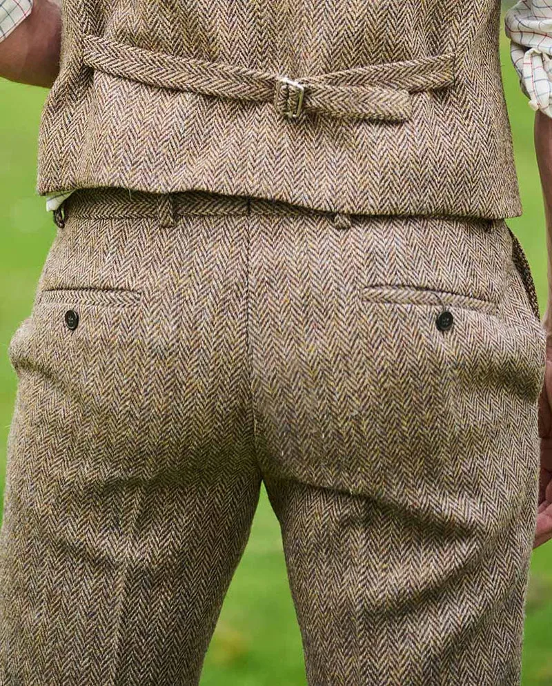 Harris Tweed Hose "Mr. Miller" in country herringbone