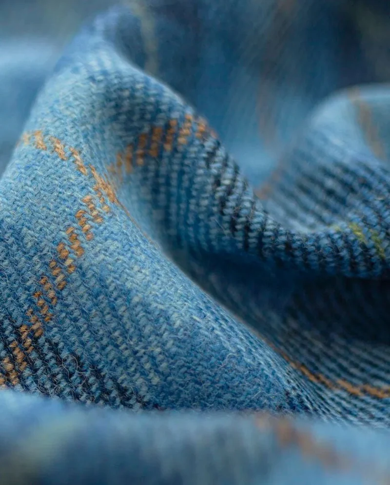 Harris Tweed Hose "Mr. Miller" in jeans herringbone