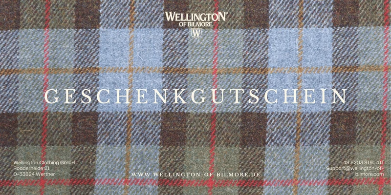 Wellington of Bilmore Geschenkgutschein (Brief)