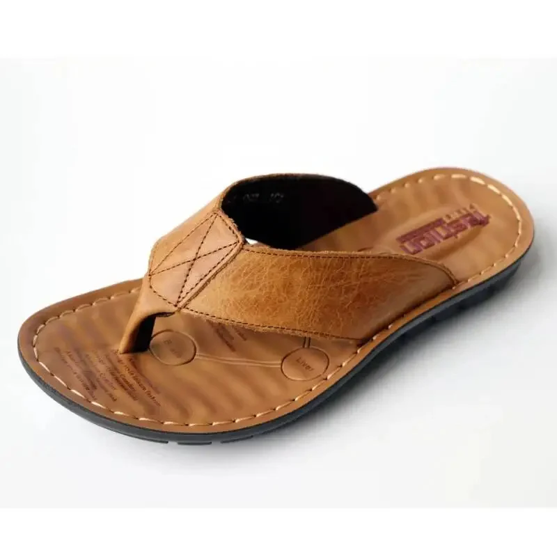 Elegant Leather Slippers
