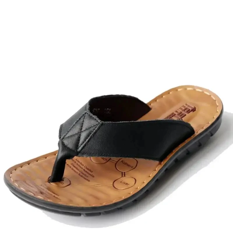 Elegant Leather Slippers