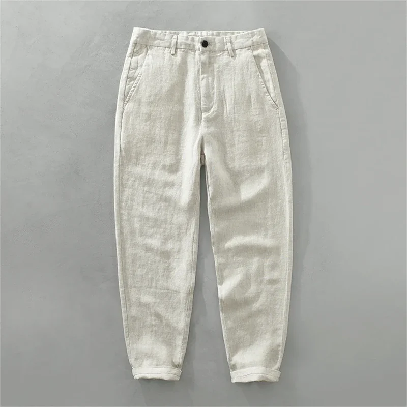 Casual Linen Beach Pants