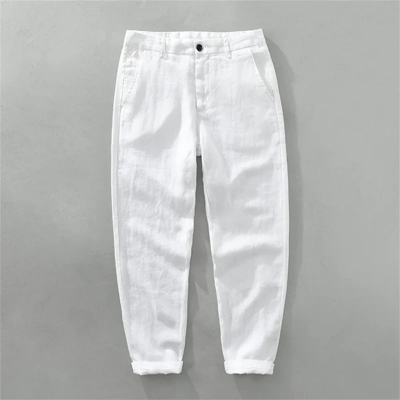 Casual Linen Beach Pants