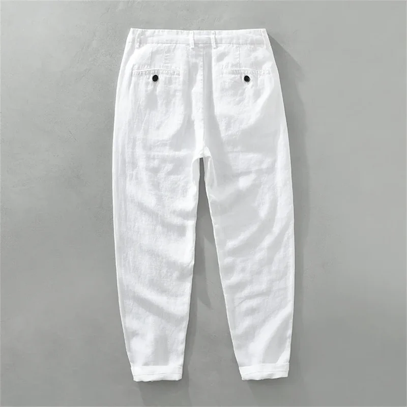 Casual Linen Beach Pants