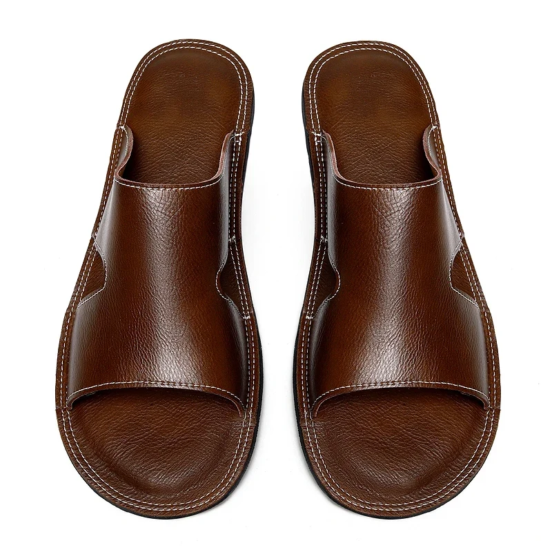 Casual Leather Slippers