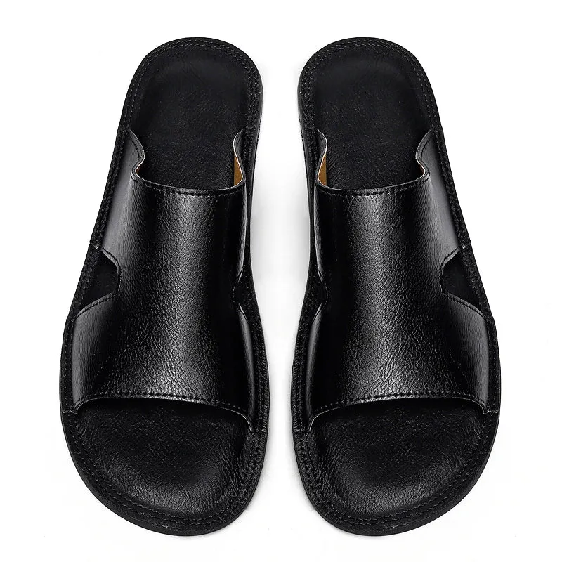 Casual Leather Slippers