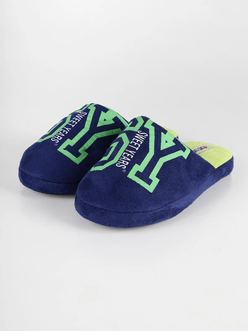 Pantofole comode bambino - blu