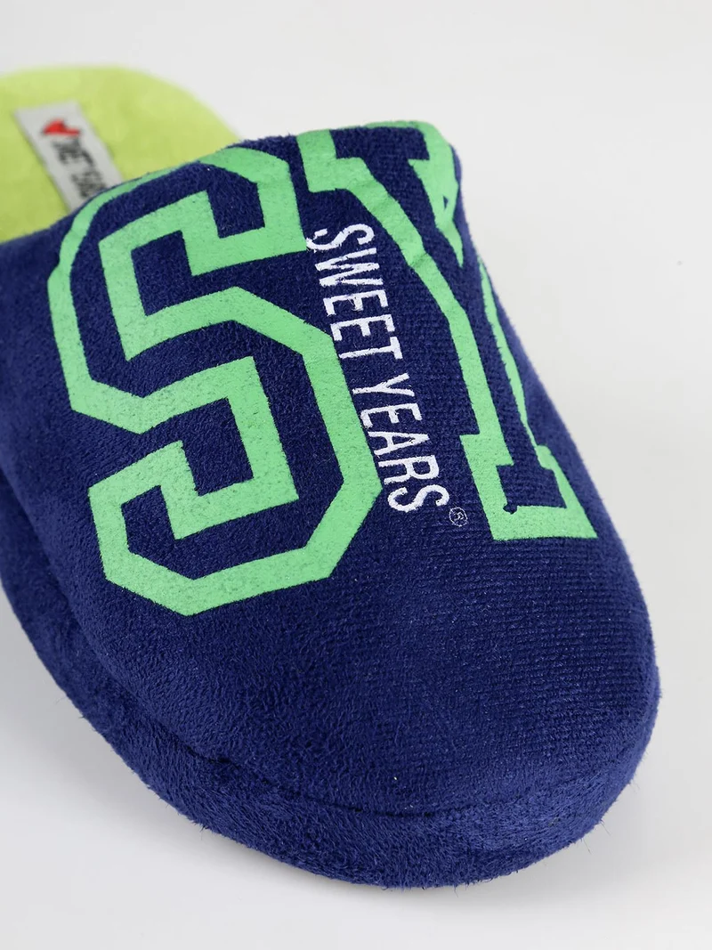 Pantofole comode bambino - blu