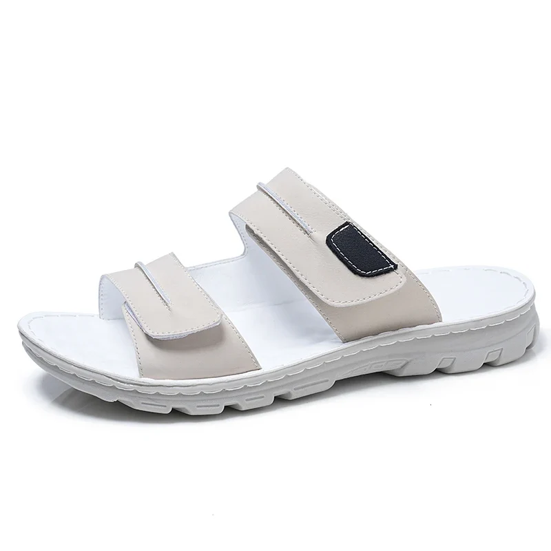 Elegant Leather Men's Sandals
