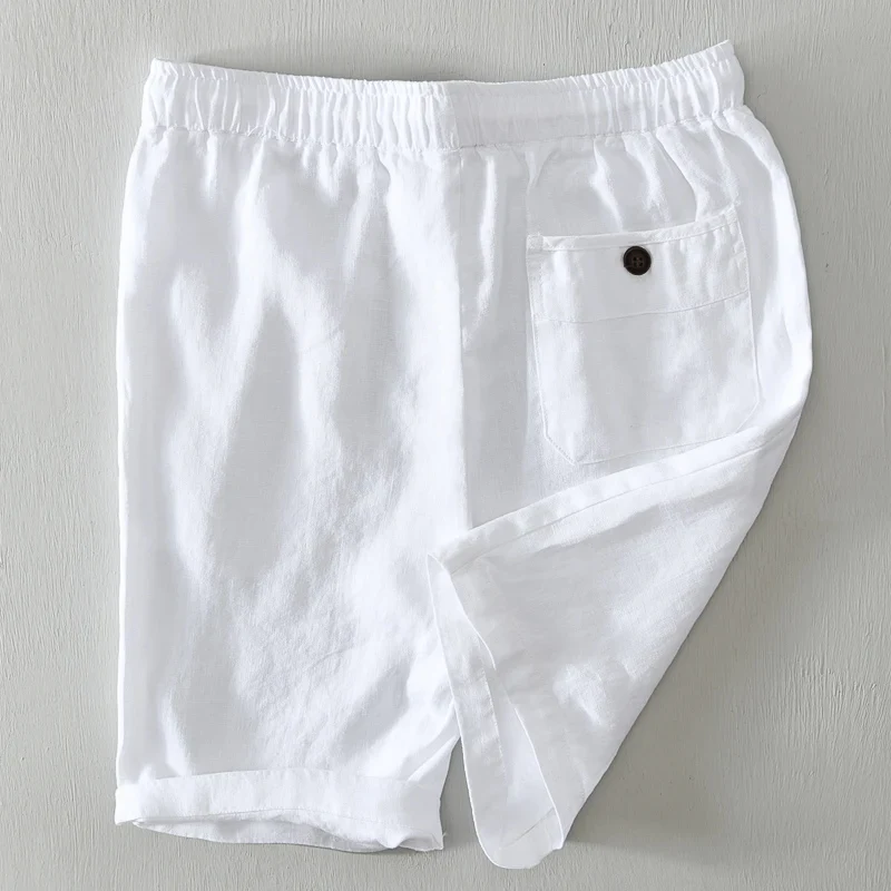 Elegant Linen Shorts