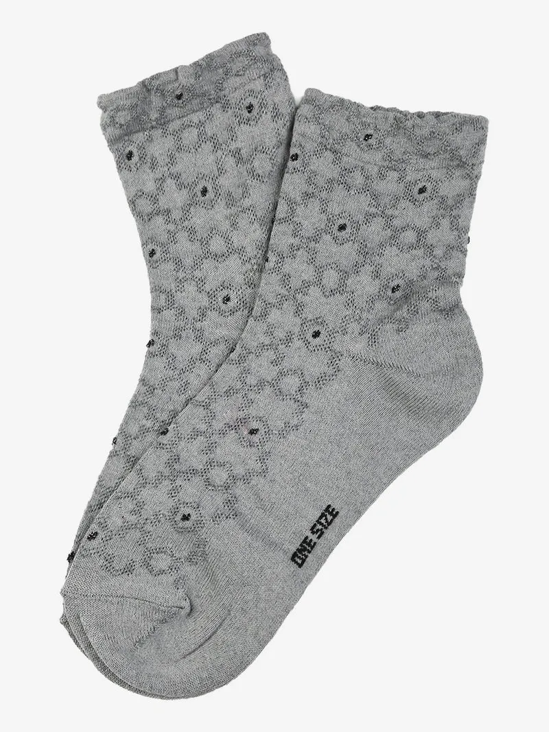 Calze corte da donna - grigio
