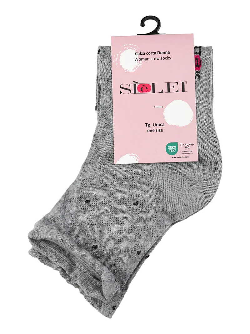 Calze corte da donna - grigio