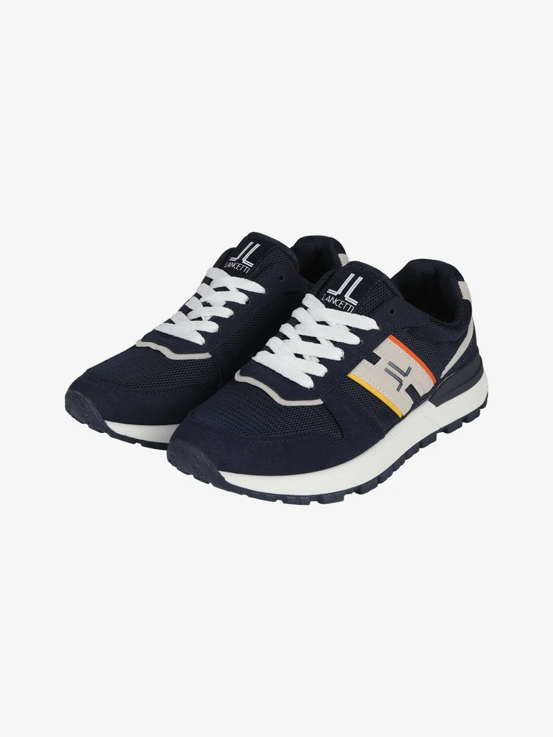 Sneakers da uomo stringate - blu scuro
