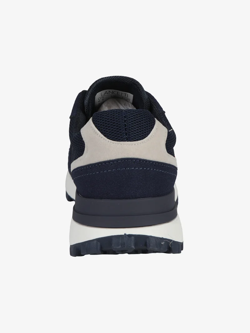 Sneakers da uomo stringate - blu scuro